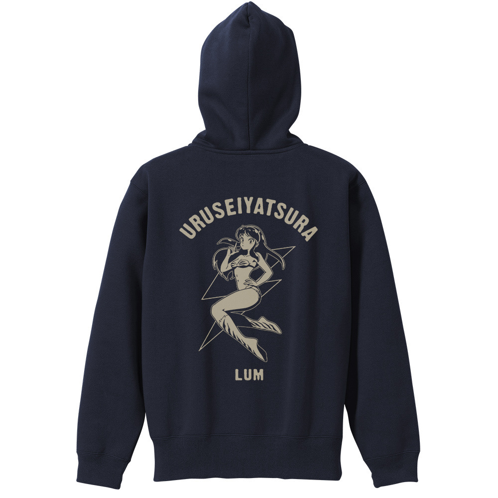 Cospa 0908 TVアニメ『うる星やつら』 ラムの電撃 ジップパーカー [うる星やつら] NAVY