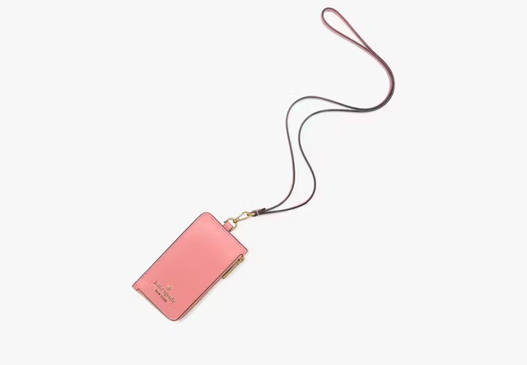 【預購】Kate Spade G0826110 Madison Card Case Lanyard