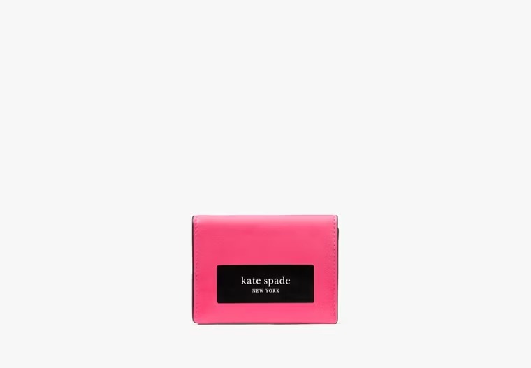【預購】Kate Spade G0826111 Label Card Case Trifold Wallet