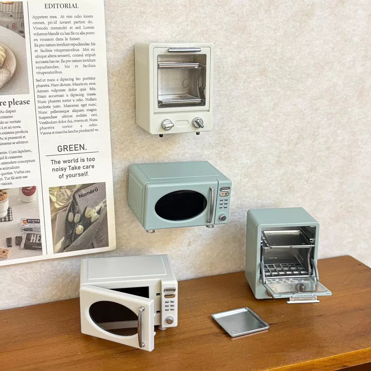 懷舊小家電 模型 布告欄圖釘