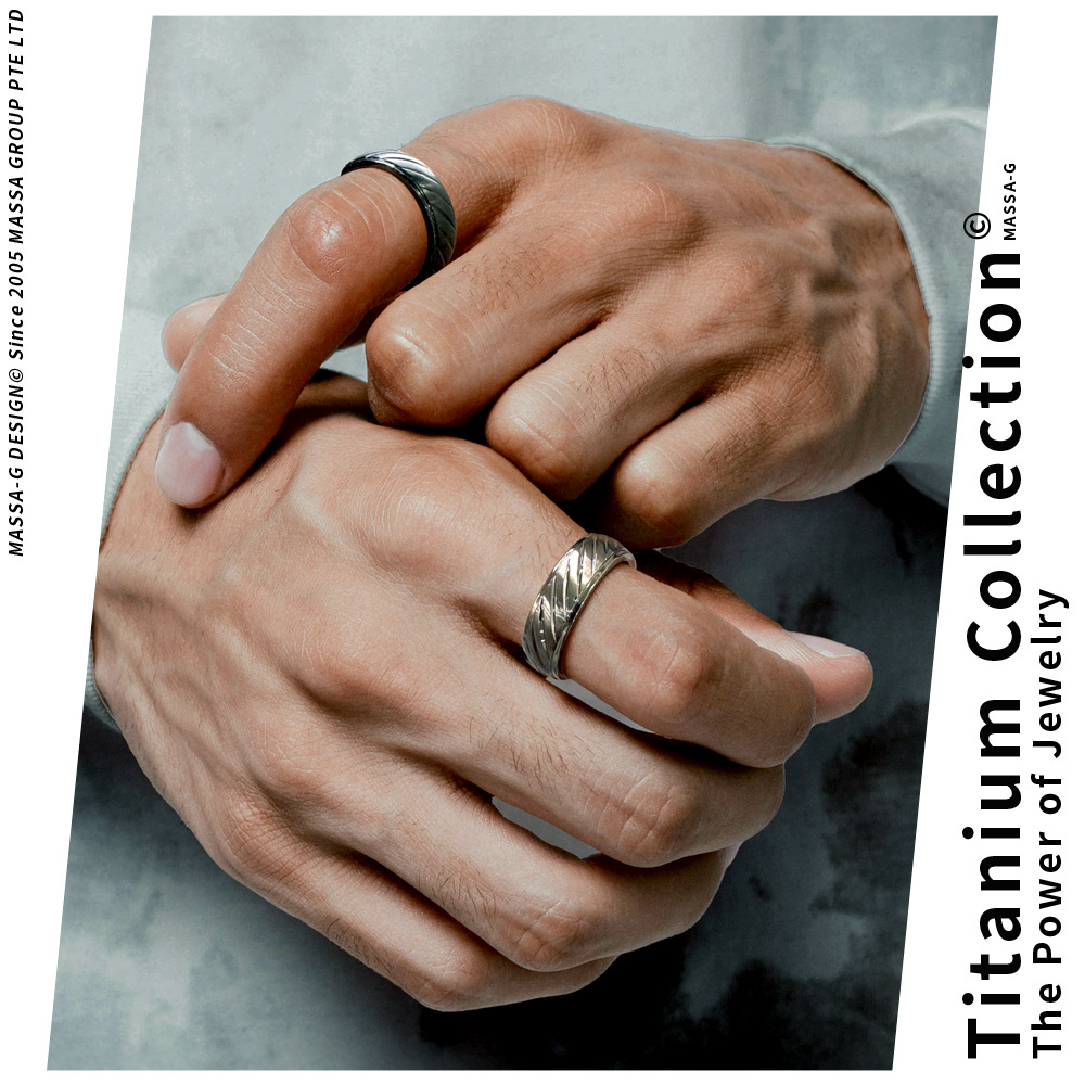 MASSA-G 純鈦系列【費洛蒙風格】鈦金對戒