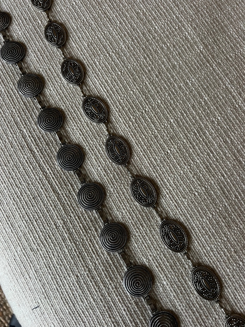 波希米亞金屬皮帶*2色