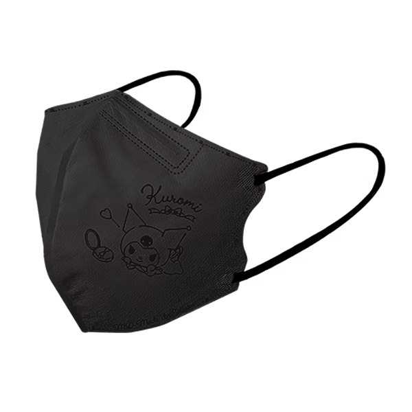 興安 酷洛米立體醫用口罩(成人L/時尚黑/50入)