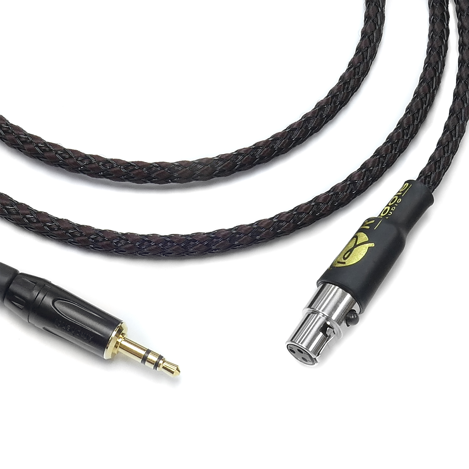 Reddle Audio – LUX2進階級頭戴式耳機升級線 3.5 > Mini XLR 3-pin | 純銀純銅8絞 | 1.2M | DT1770, DT1990, K702, K712 適用