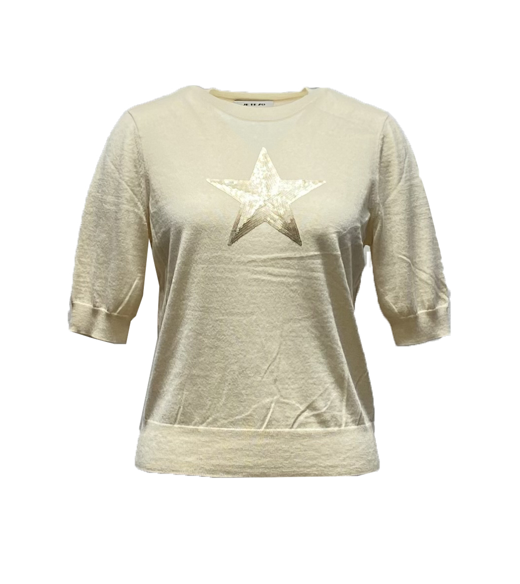 BC15203A1 古埃及藝術晨之星竹纖短毛衫 (2色)