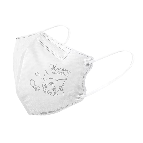 興安 酷洛米立體醫用口罩(成人L/天使白/50入)