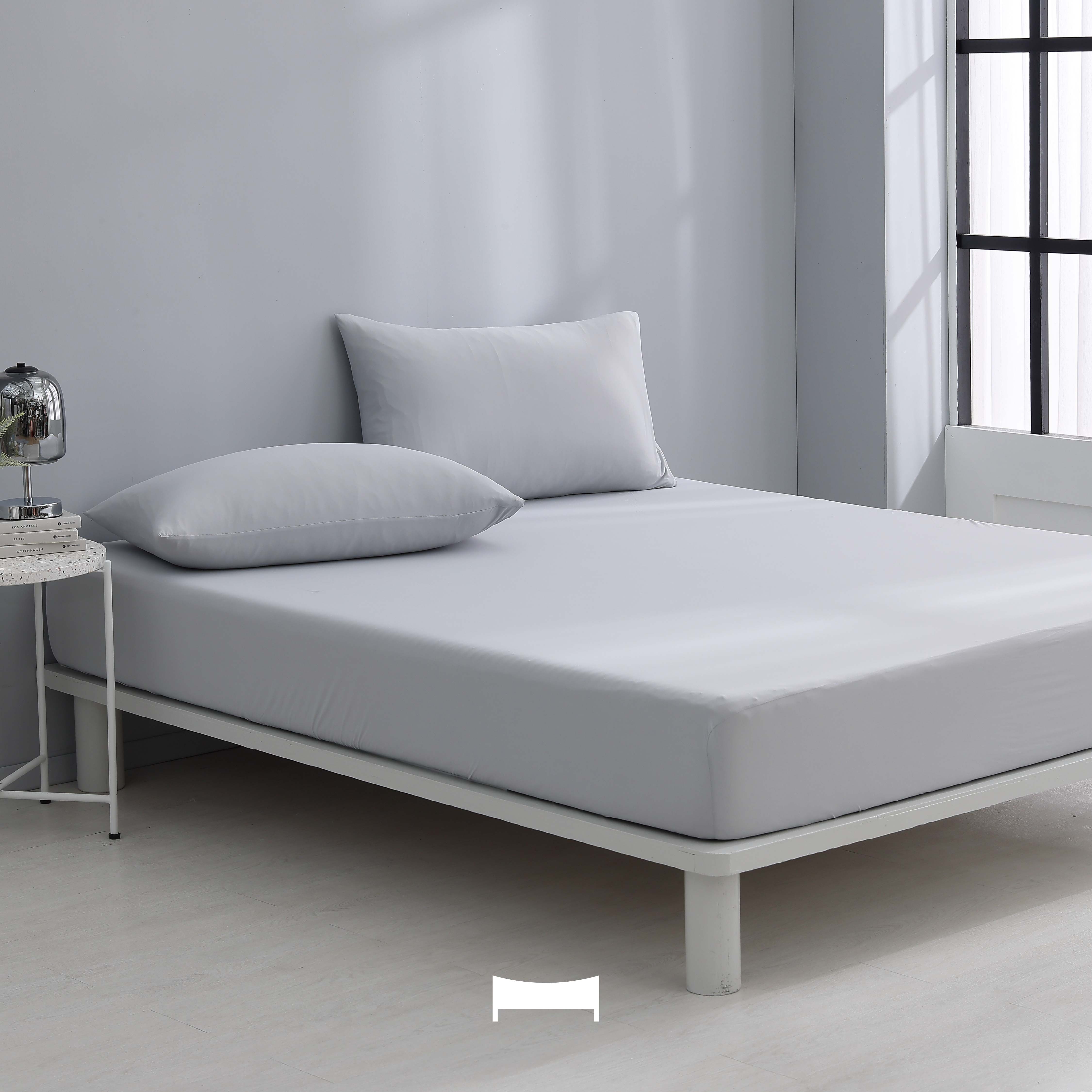 輕柔涼感｜星冰樂床包/寢具《冰涼灰拿 CHILL GRAY》