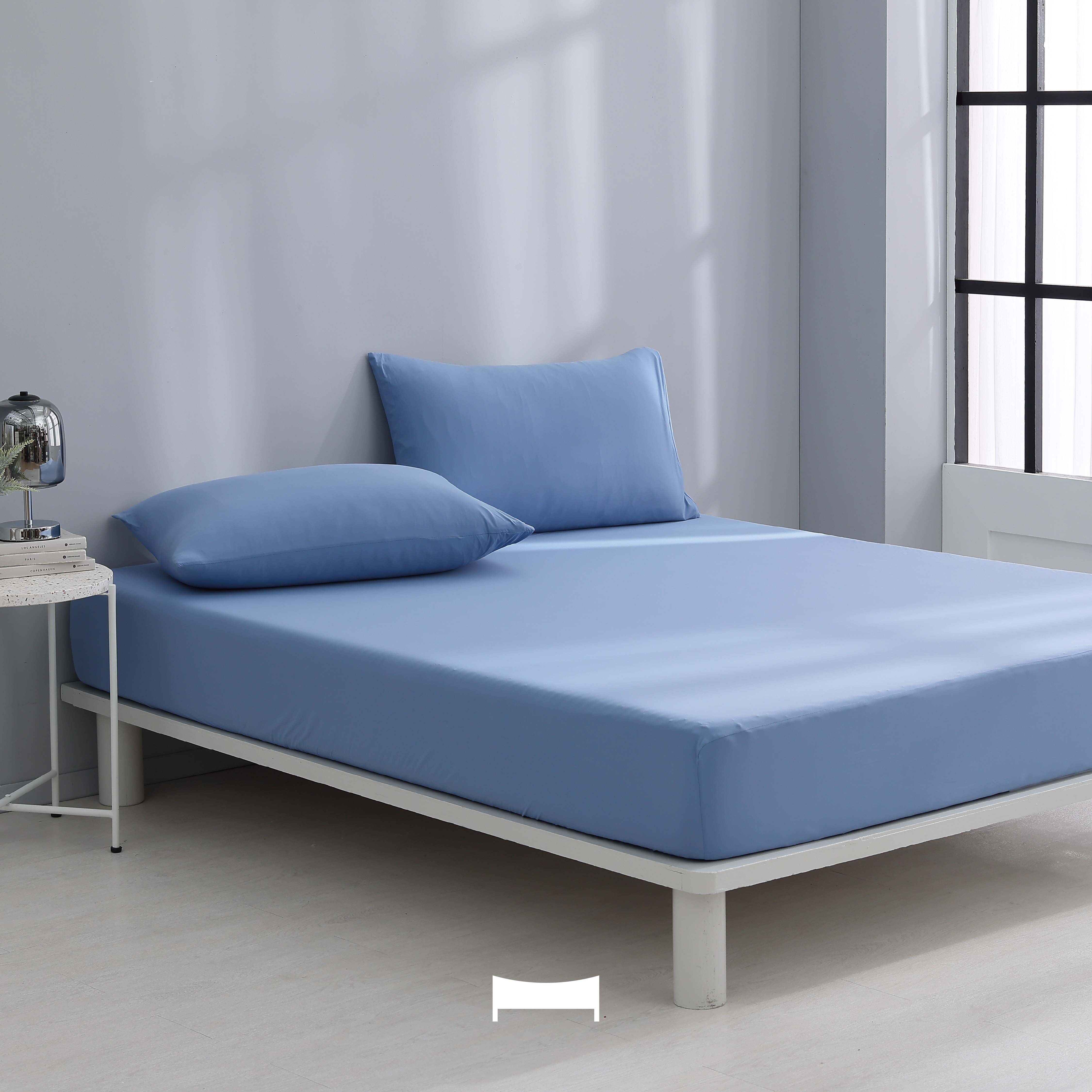 輕柔涼感｜星冰樂床包/枕套《冰湖藍沁 ICE LAKE BLUE》