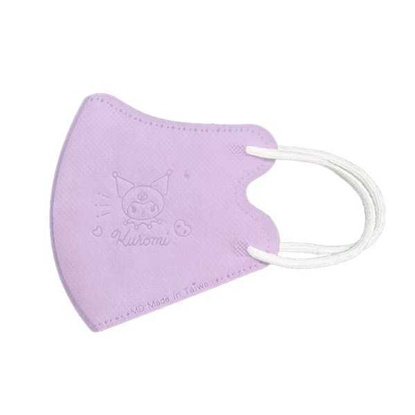 興安 酷洛米立體醫用口罩(幼童/葡萄紫/50入)