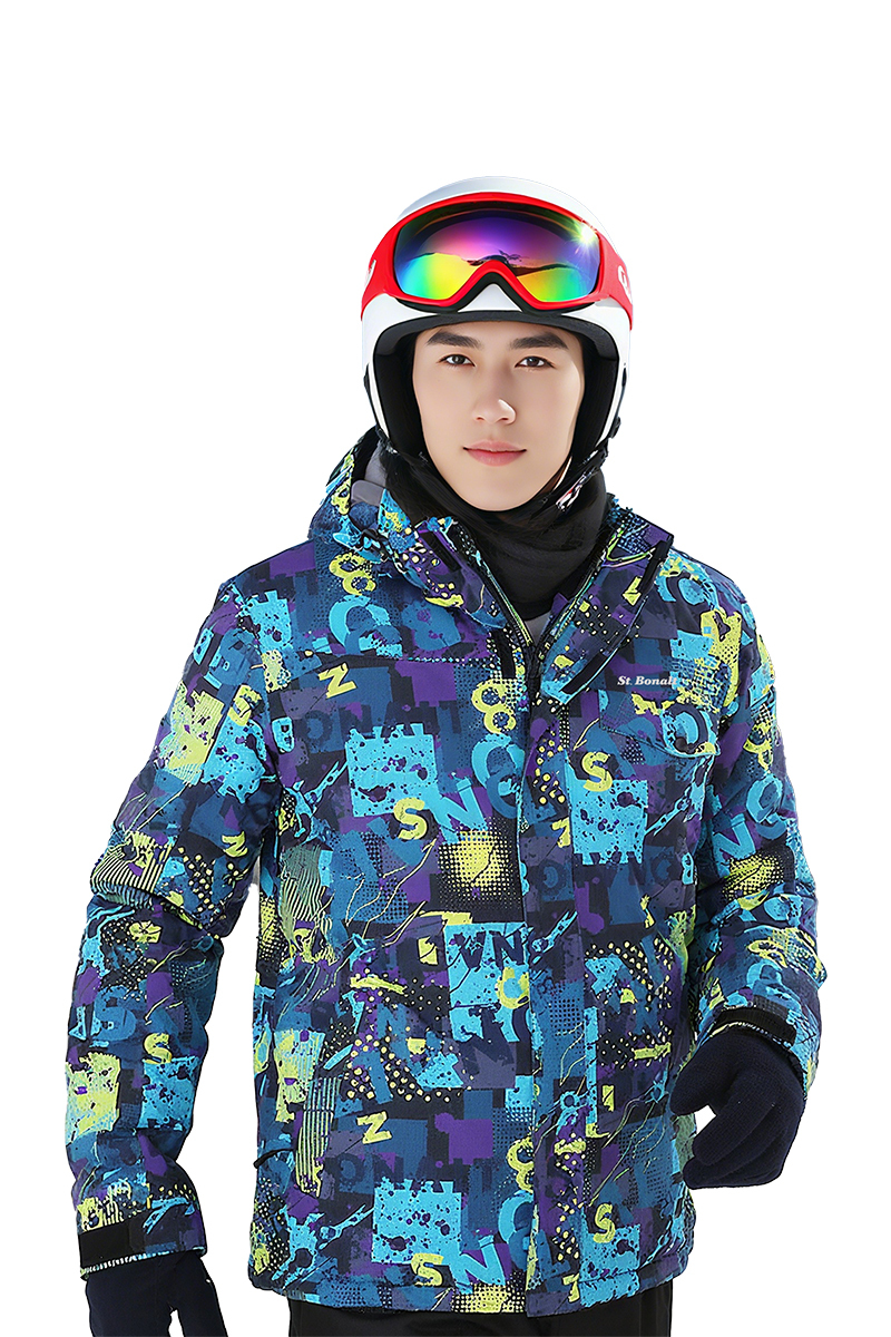 時尚迷彩保暖雪服  │男款 FM9020 (雪衣 滑雪服 滑雪配備 雪地)
