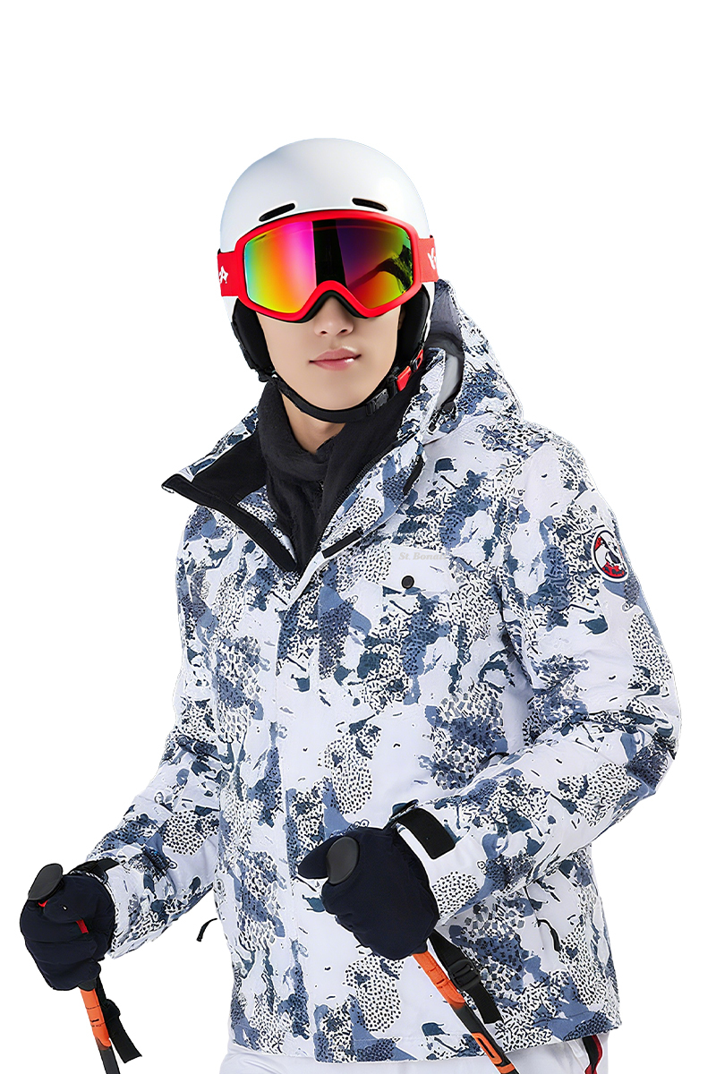 時尚迷彩保暖雪服  │男款 FM9020 (雪衣 滑雪服 滑雪配備 雪地)