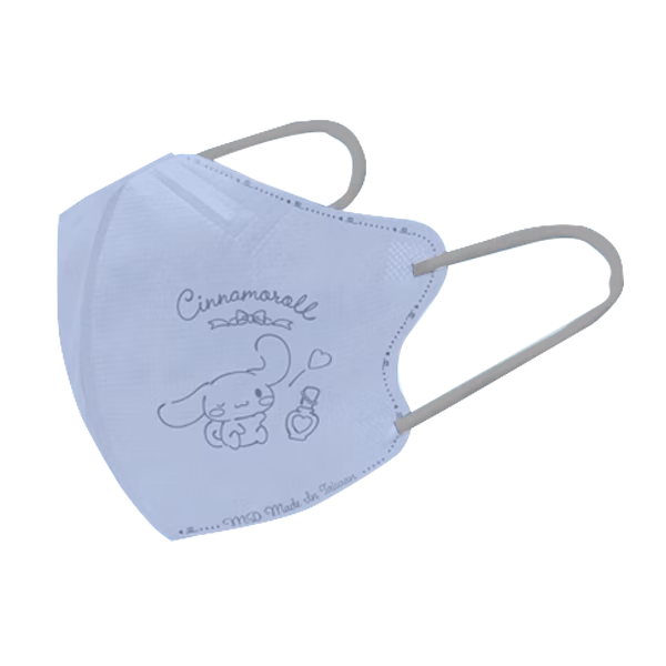 興安 大耳狗立體醫用口罩(成人小顏/冰晶藍/50入)