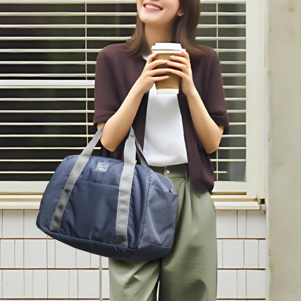 4 Ways Storage Boston Bag-Blue Grey