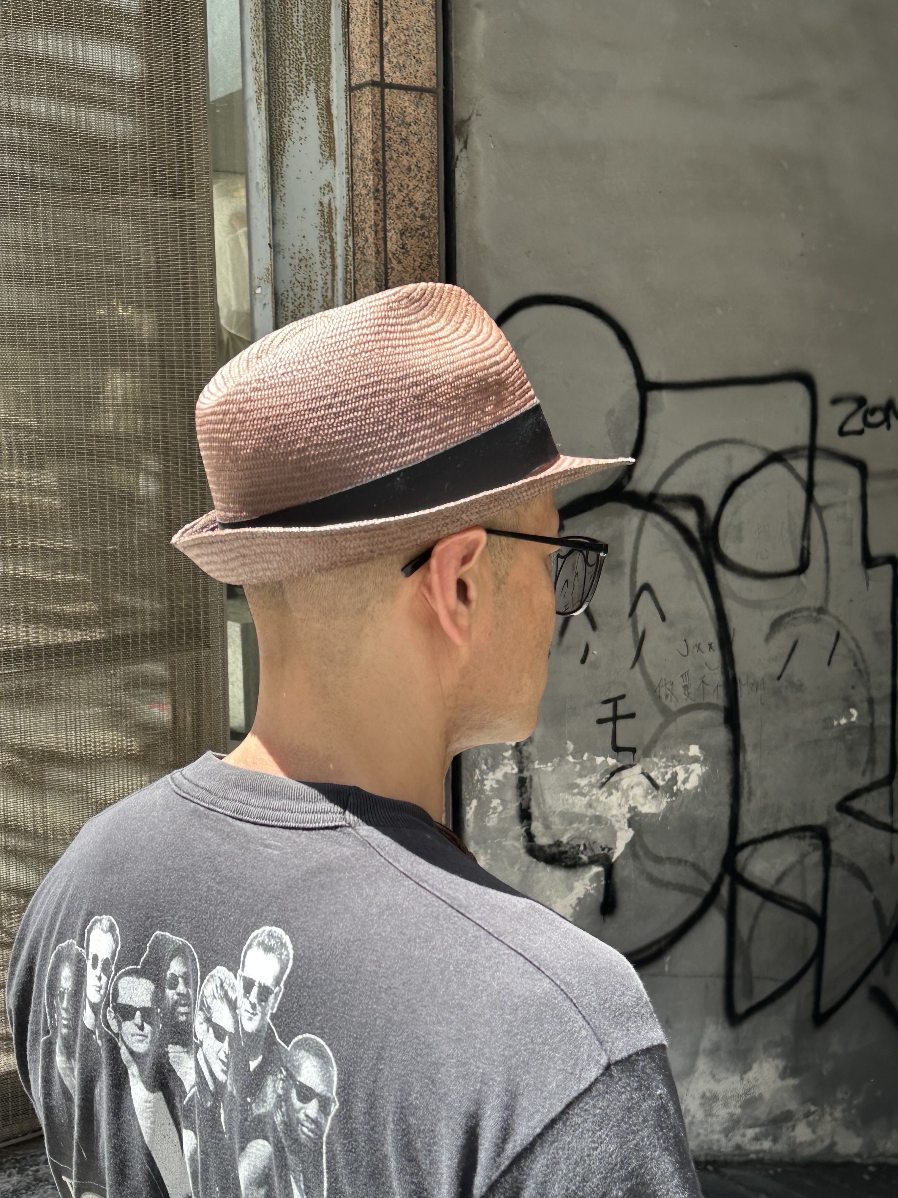 90s Borsalino Panama Hat Made in Italy