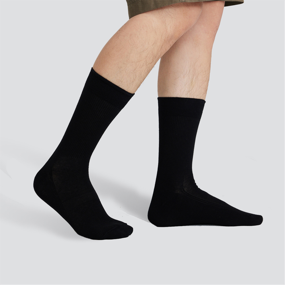 無縫棉質長襪-兩色