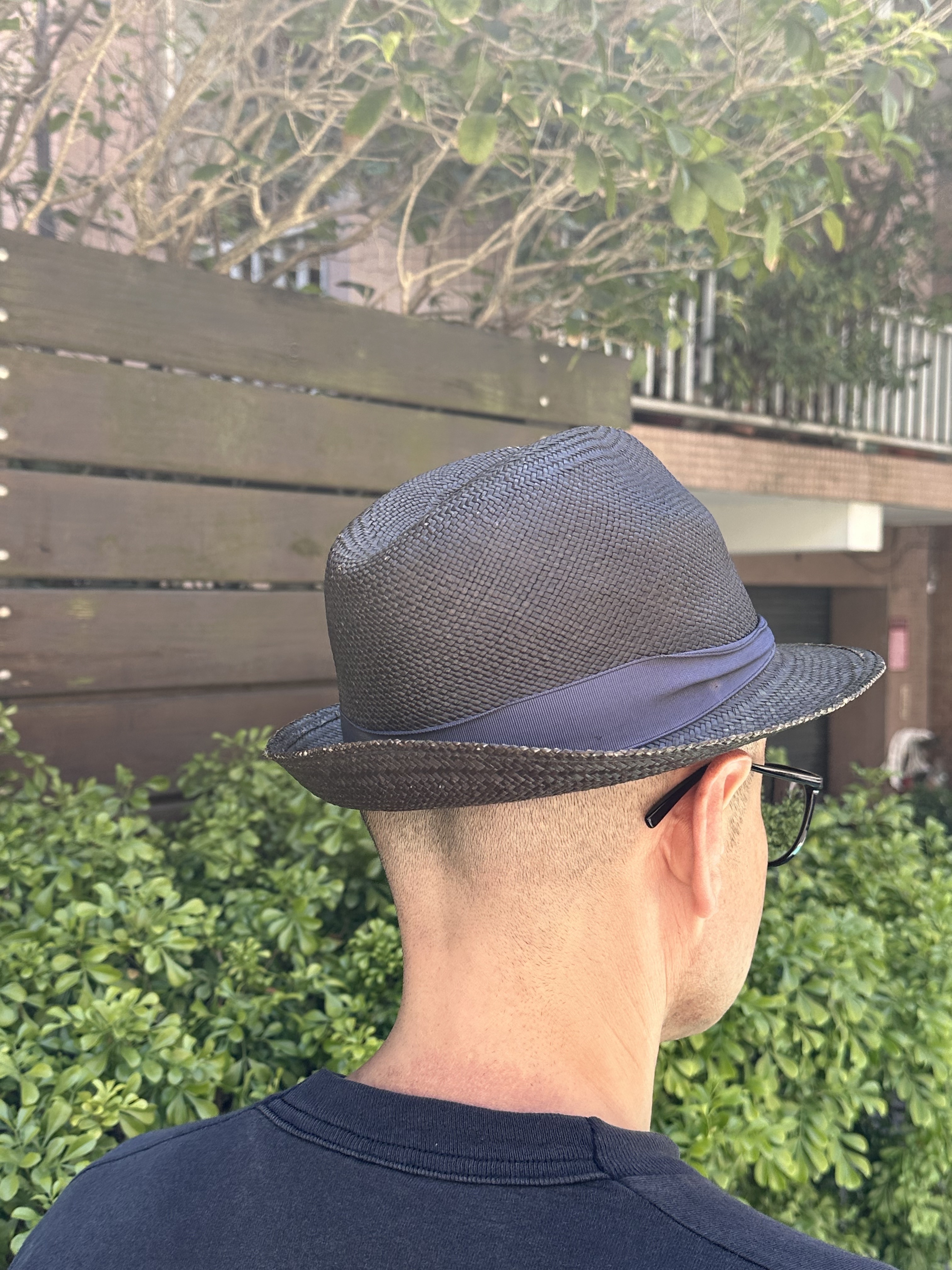 90s Borsalino Panama Hat Made in Italy