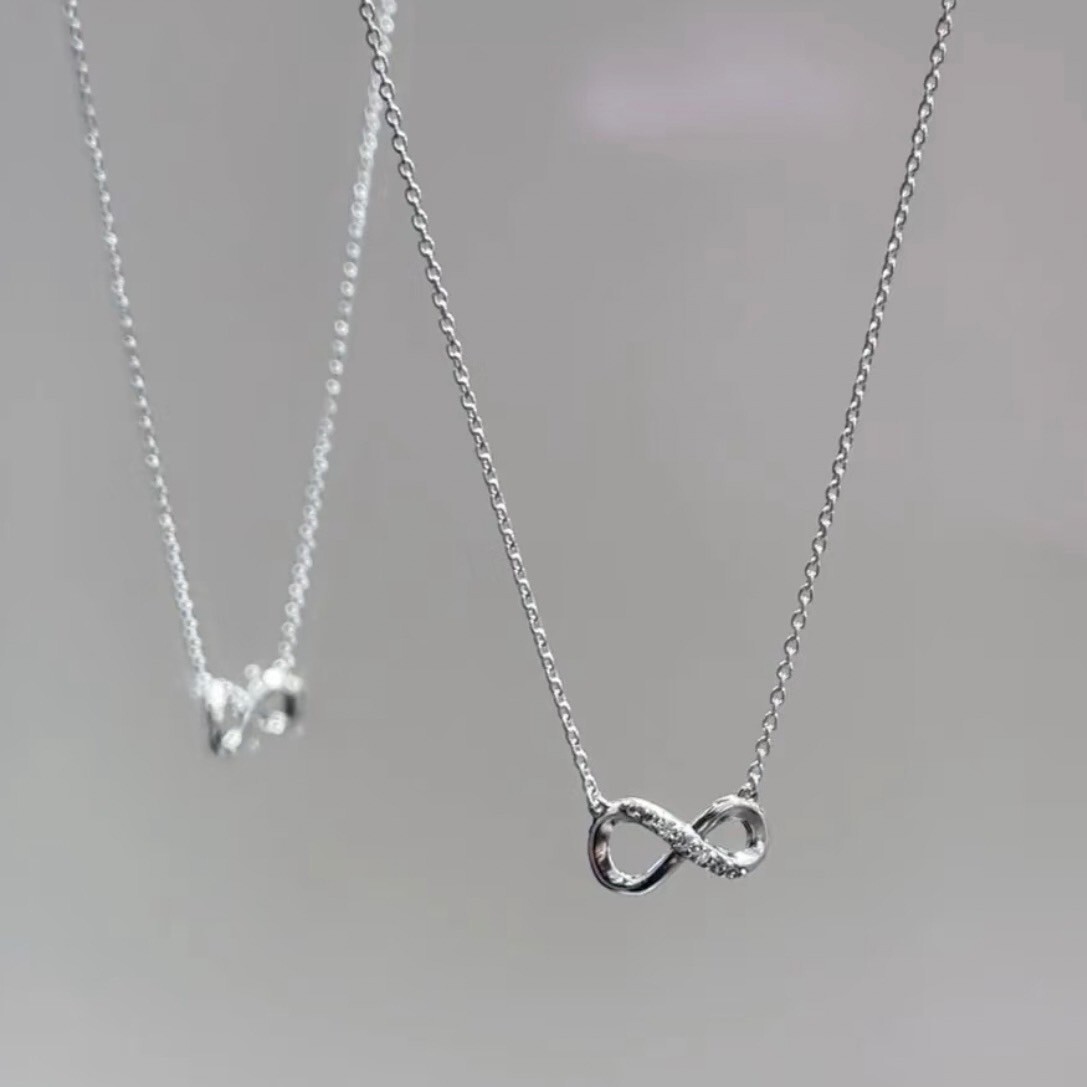 潘朵拉 PANDORA 無限璀璨短鏈 項鍊 925純銀