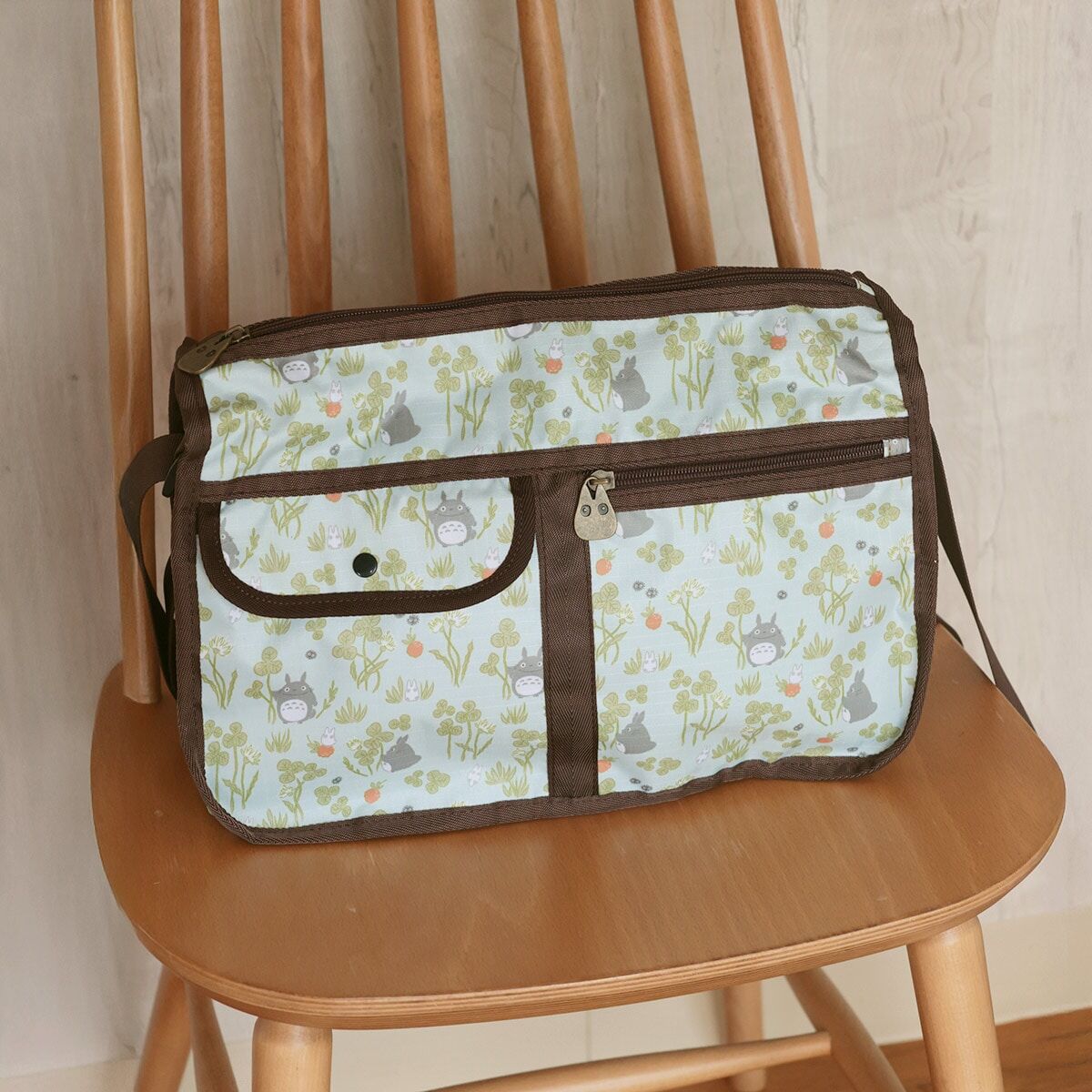 旅行系列 單肩包 龍貓 四葉草