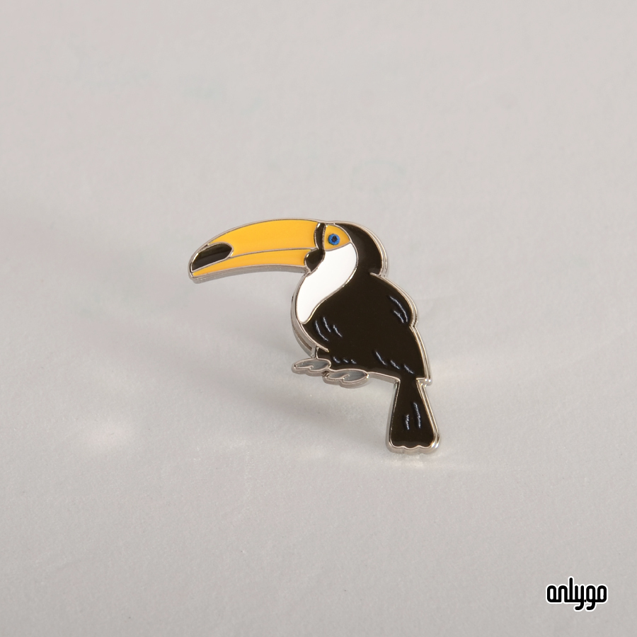 世界動物図鑑バッジ｜オニオオハシ