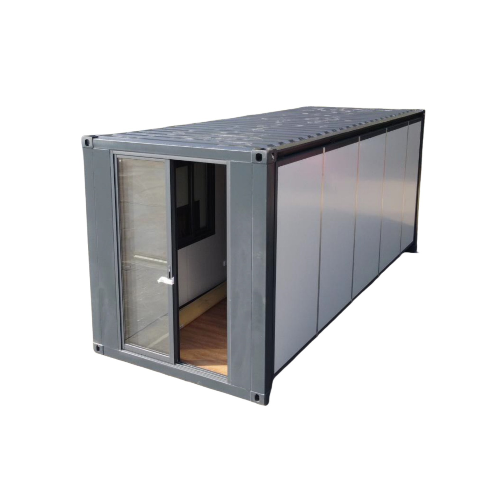 Y002  組合屋 : 一開三20尺展開箱