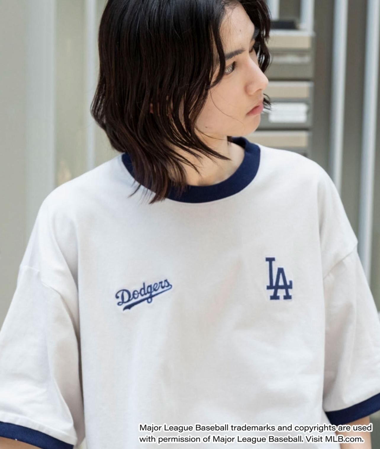 【預購】JN082702 MLB 圖案印花短袖上衣