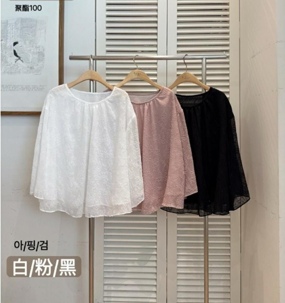 KR 女裝闊身長袖(K8 BR660)