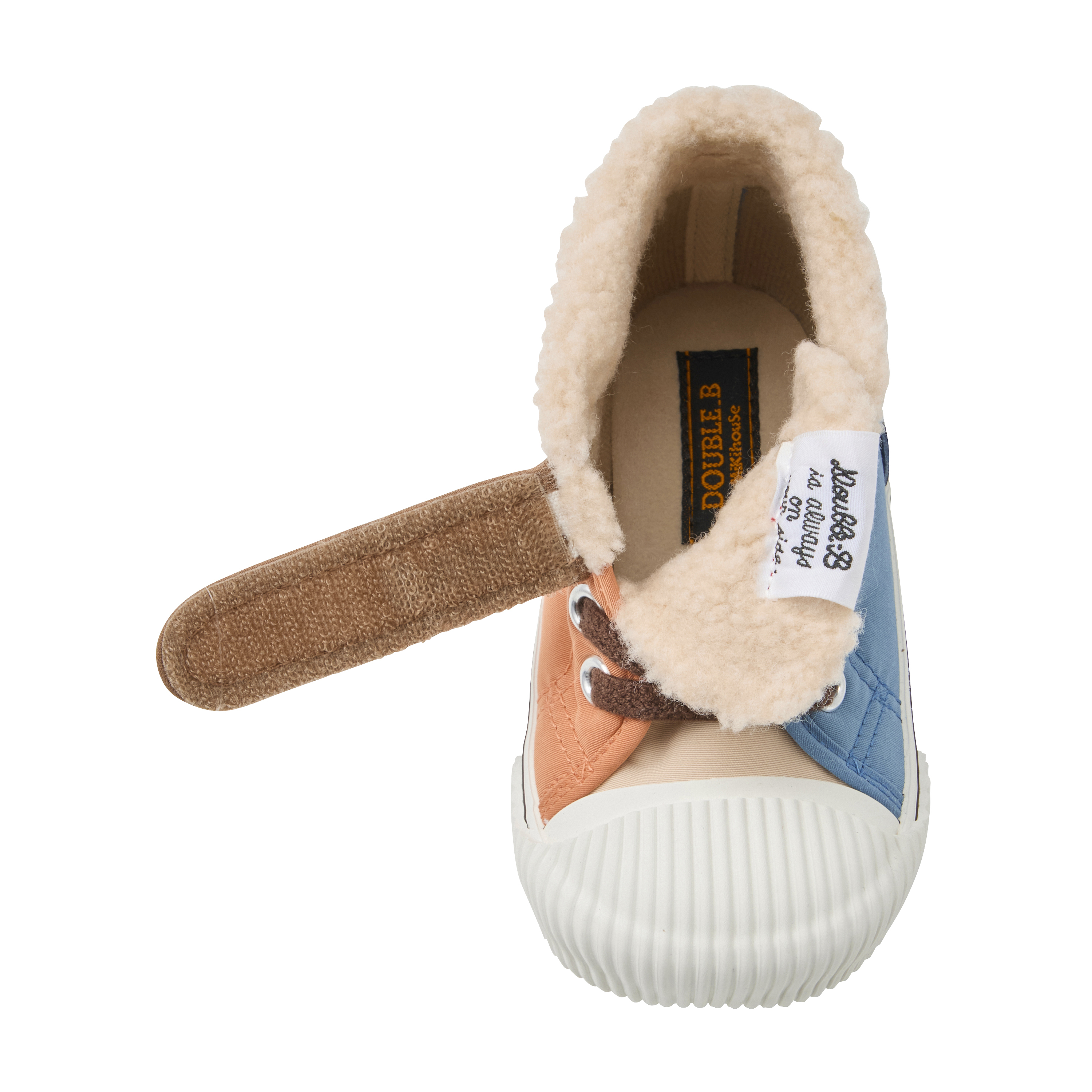 DB 拼色毛毛第二階段小童鞋