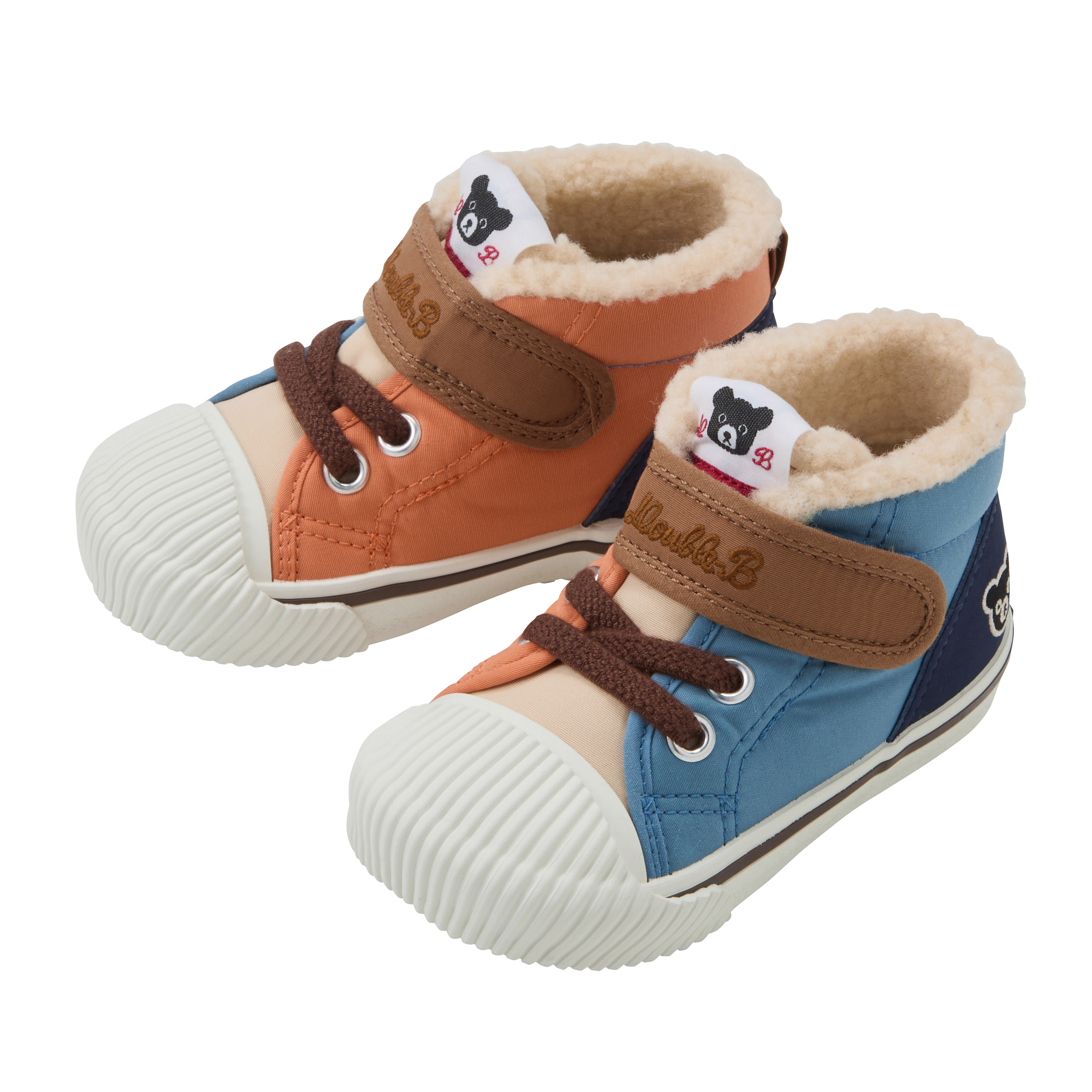 DB 拼色毛毛第二階段小童鞋