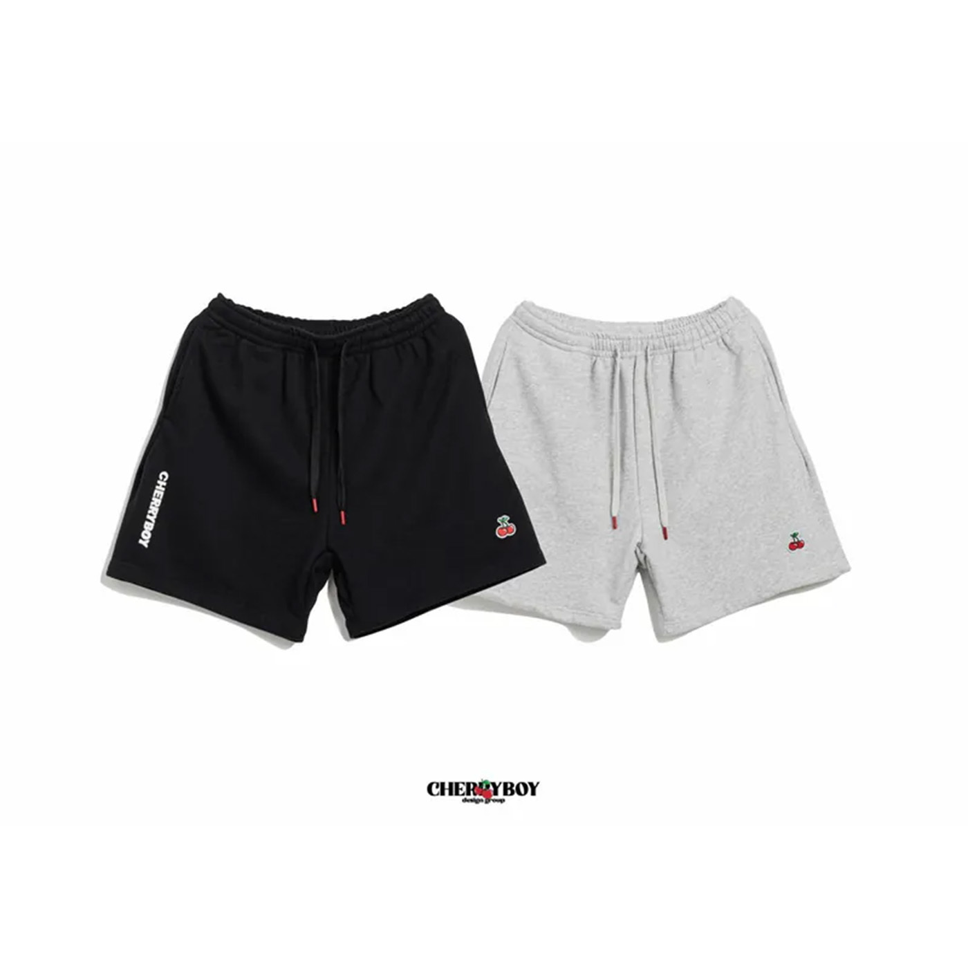 CHERRYBOY LOGO COTTON SHORTS【CB24022】