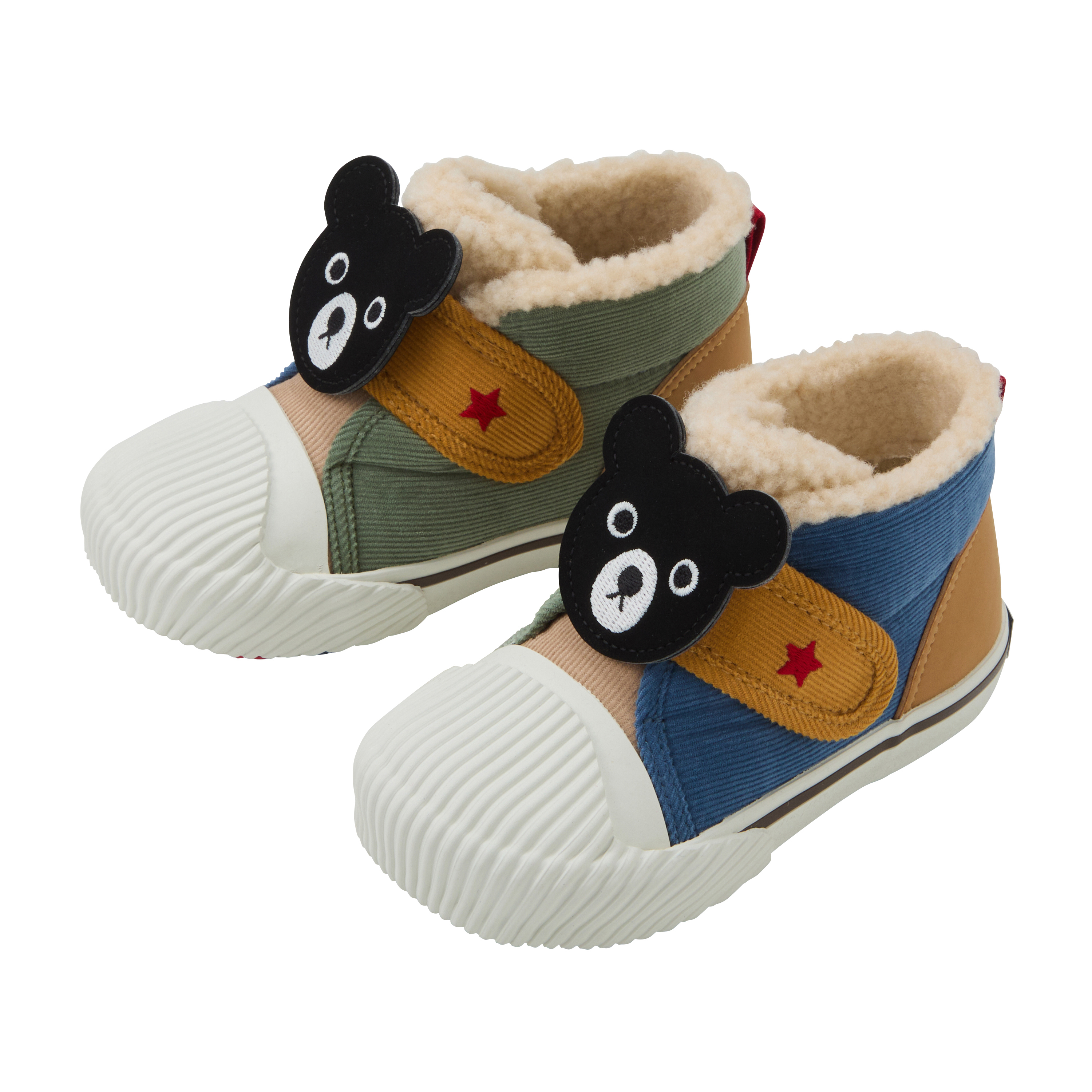 DB 黑熊大頭貼毛毛第二階段小童鞋