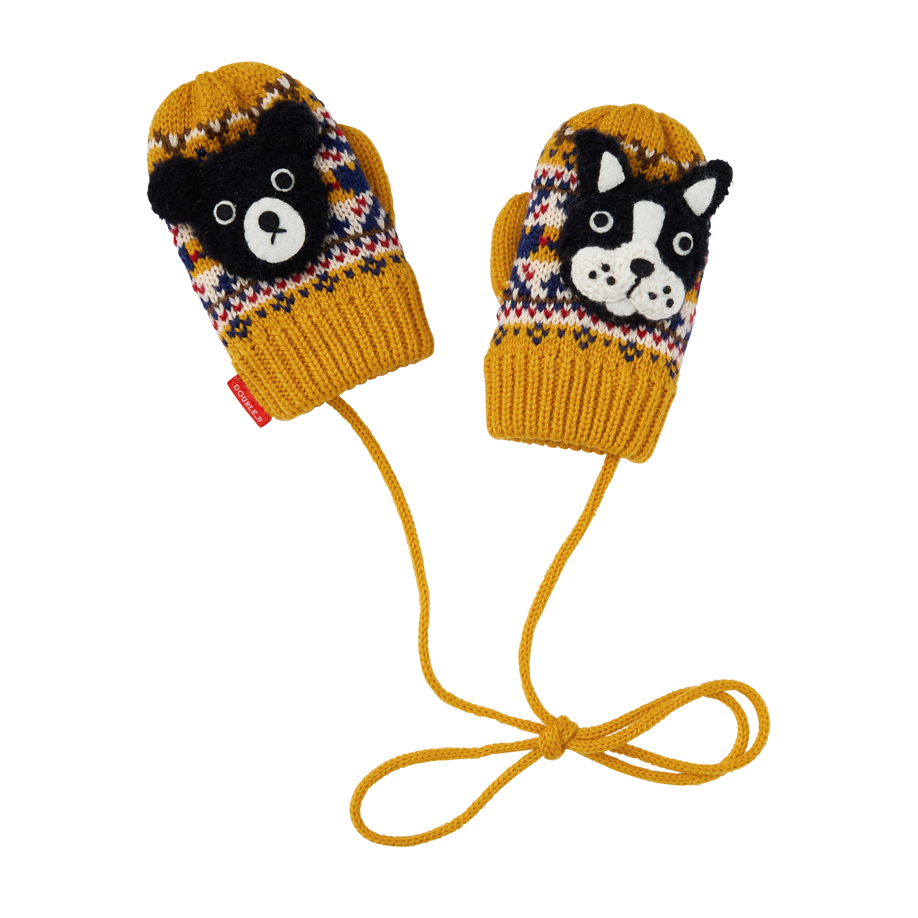 DB 小熊&小狗手套