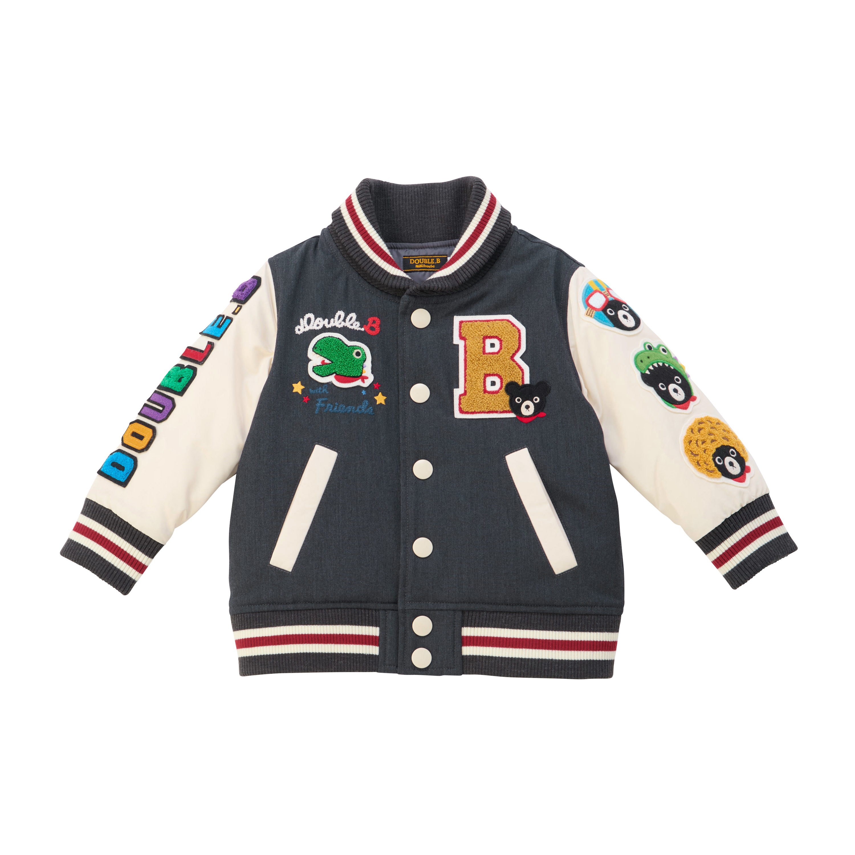 DB 動物刺繡羽絨服