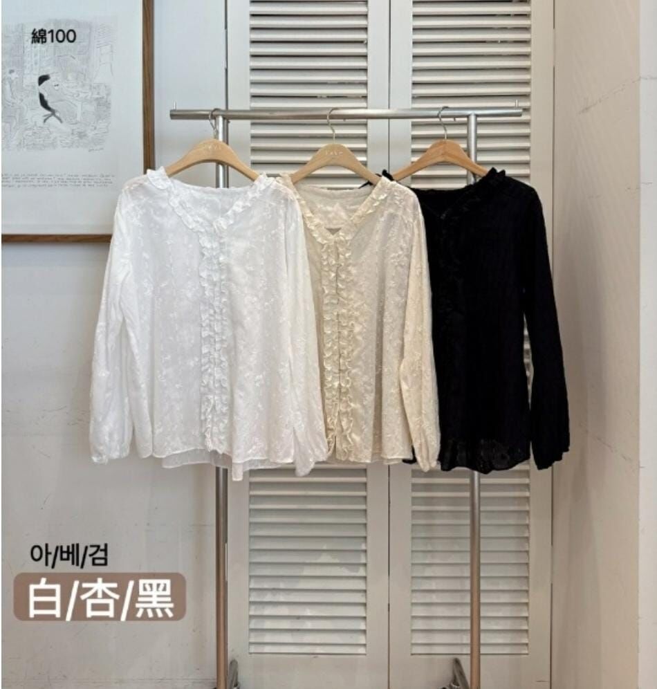 KR 女裝暗花外套(K8 BR666)