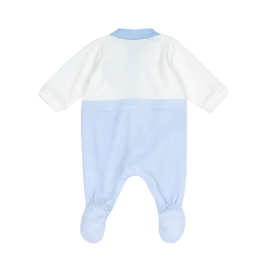 小象樂團-有領剪接前開兔裝