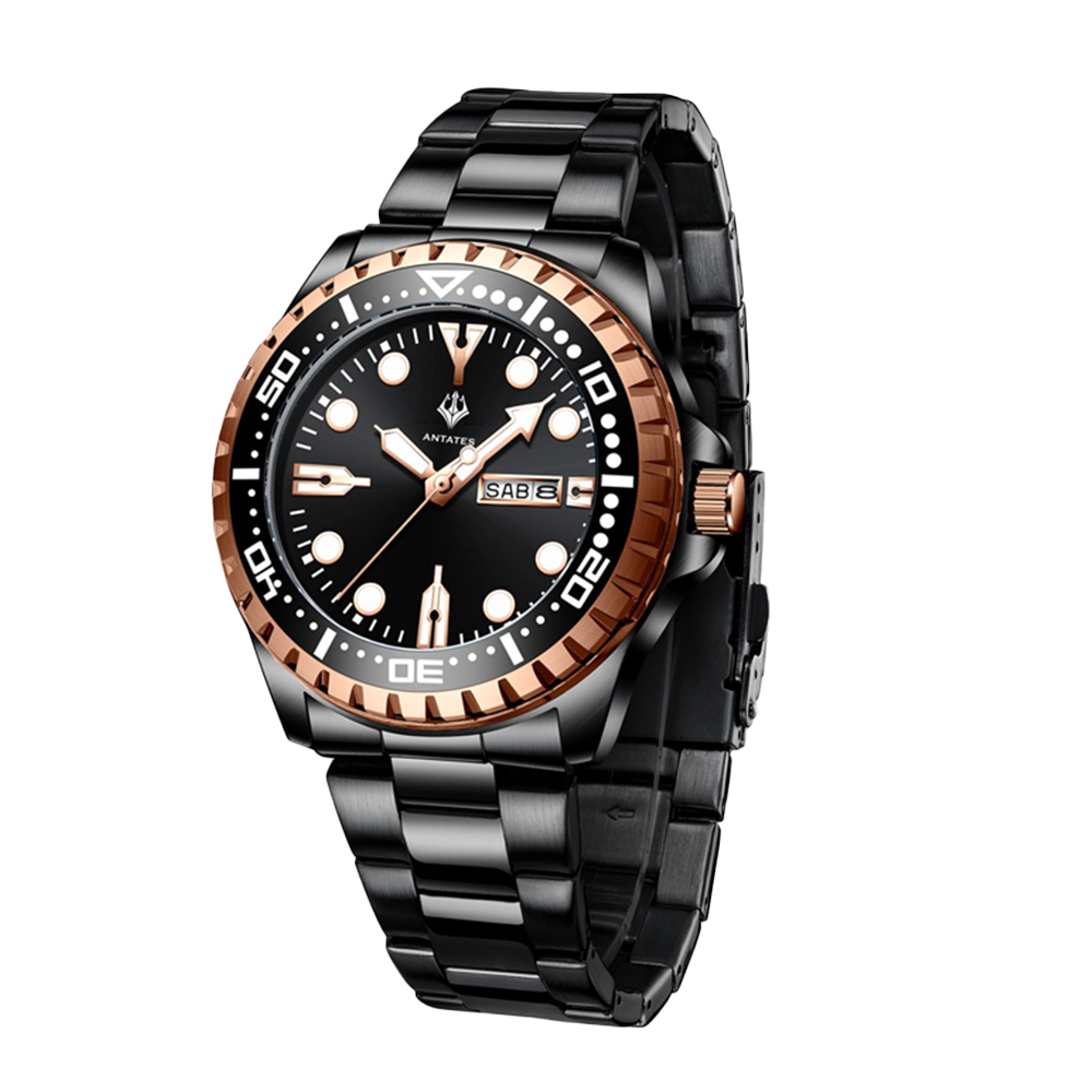 【ANTATES 安泰特斯】小海神 ATE-003* 帶星期日期 防水30米 石英 手錶