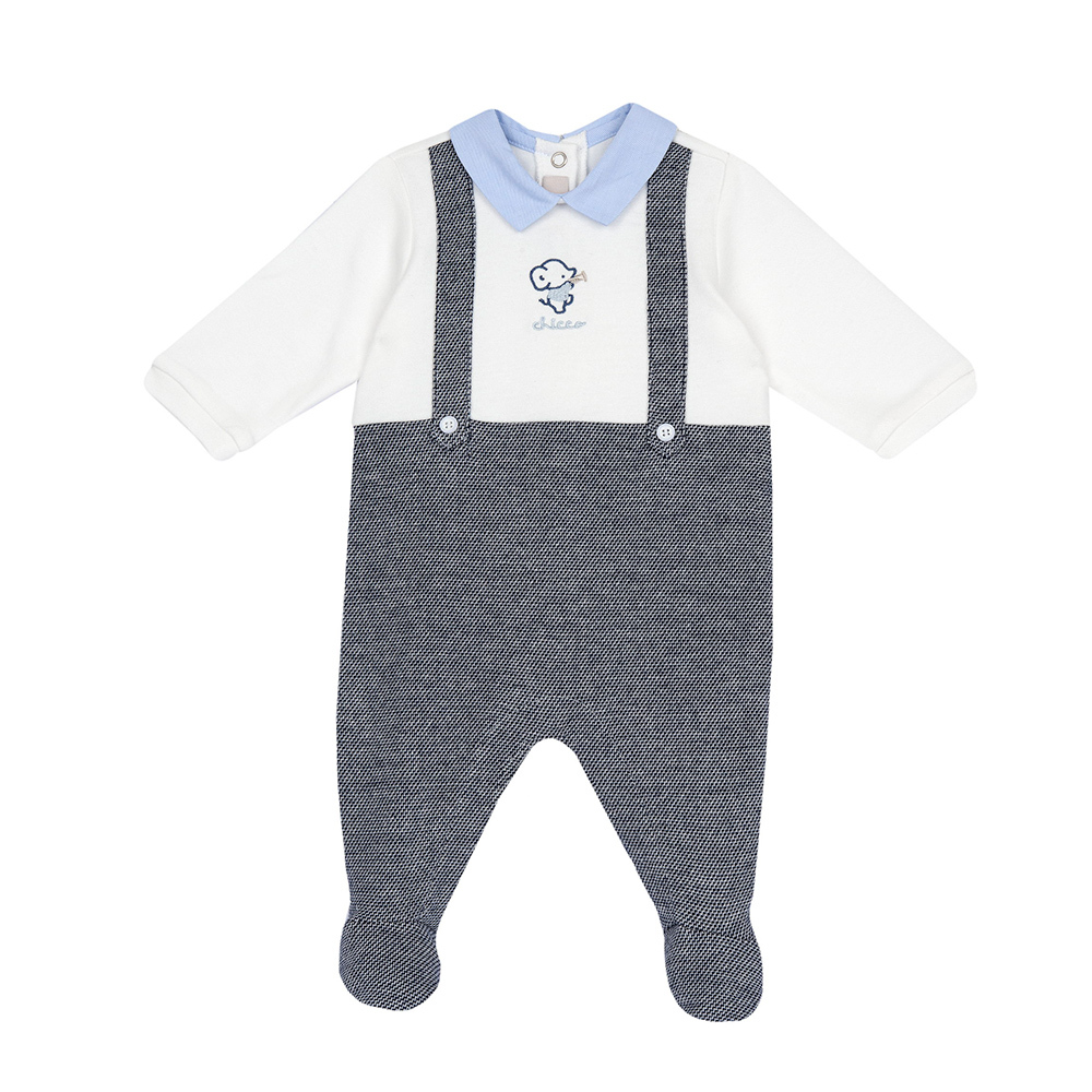 小象樂團-有領假吊帶後開兔裝