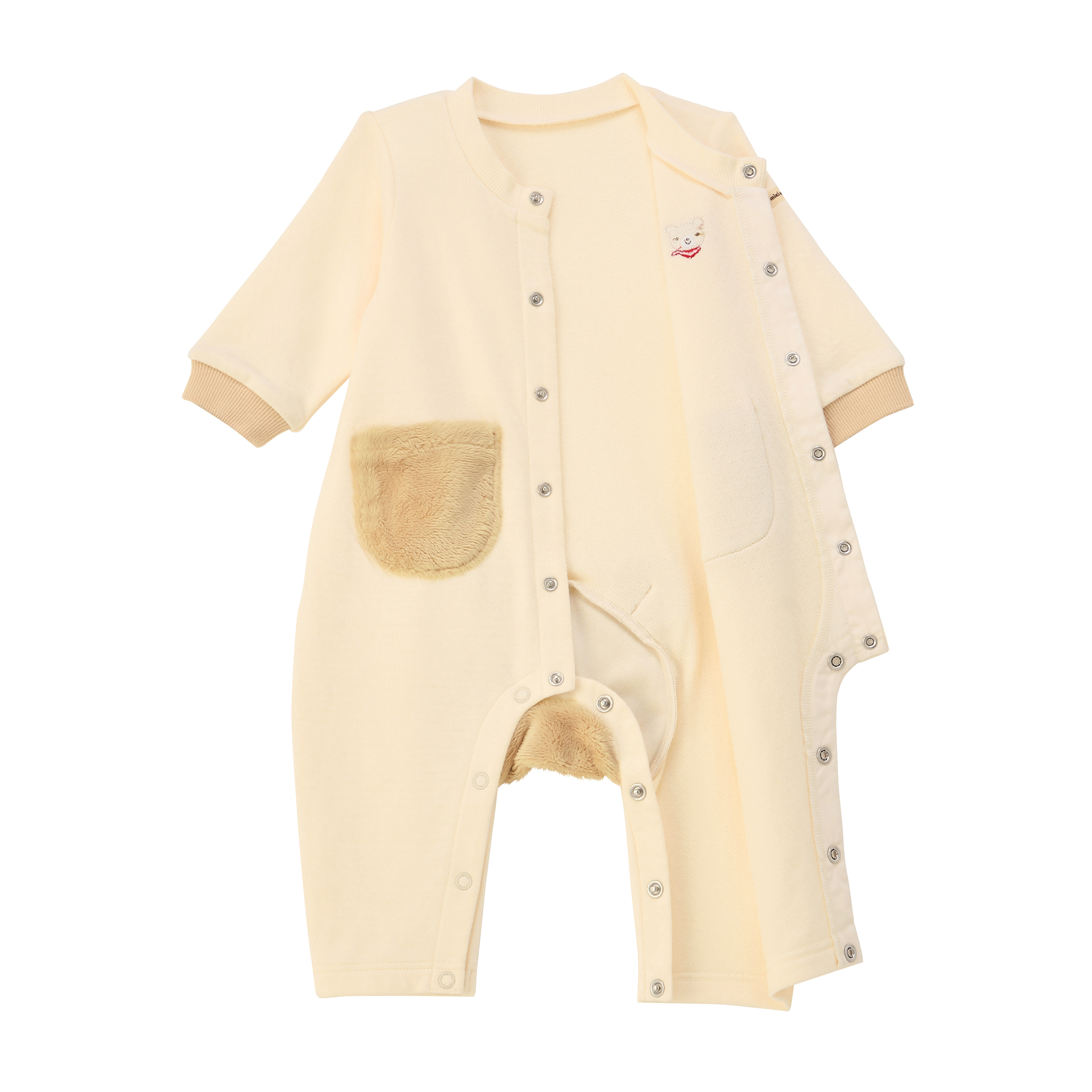 MKB 口袋嬰兒連體外出服