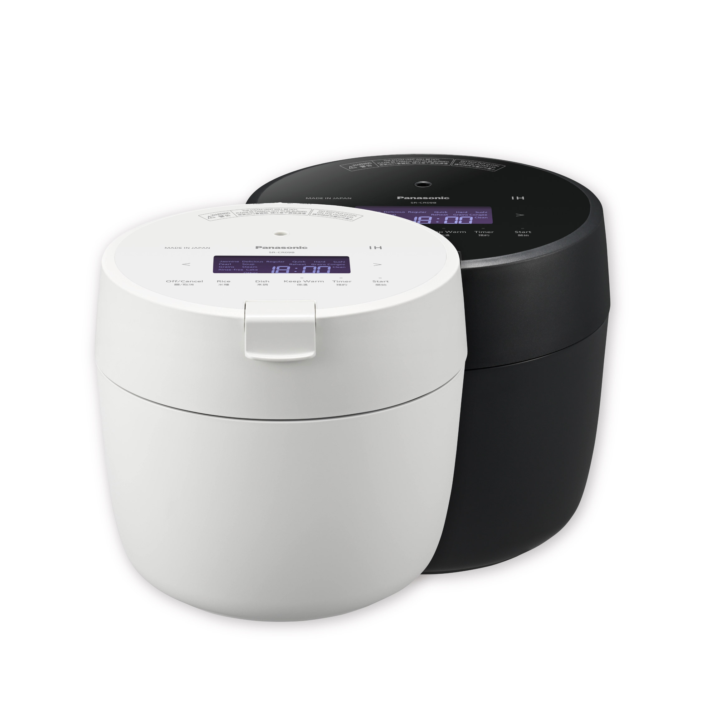 Panasonic 樂聲牌 SR-CR09B IH磁應黑鑽西施電飯煲 (0.9公升)