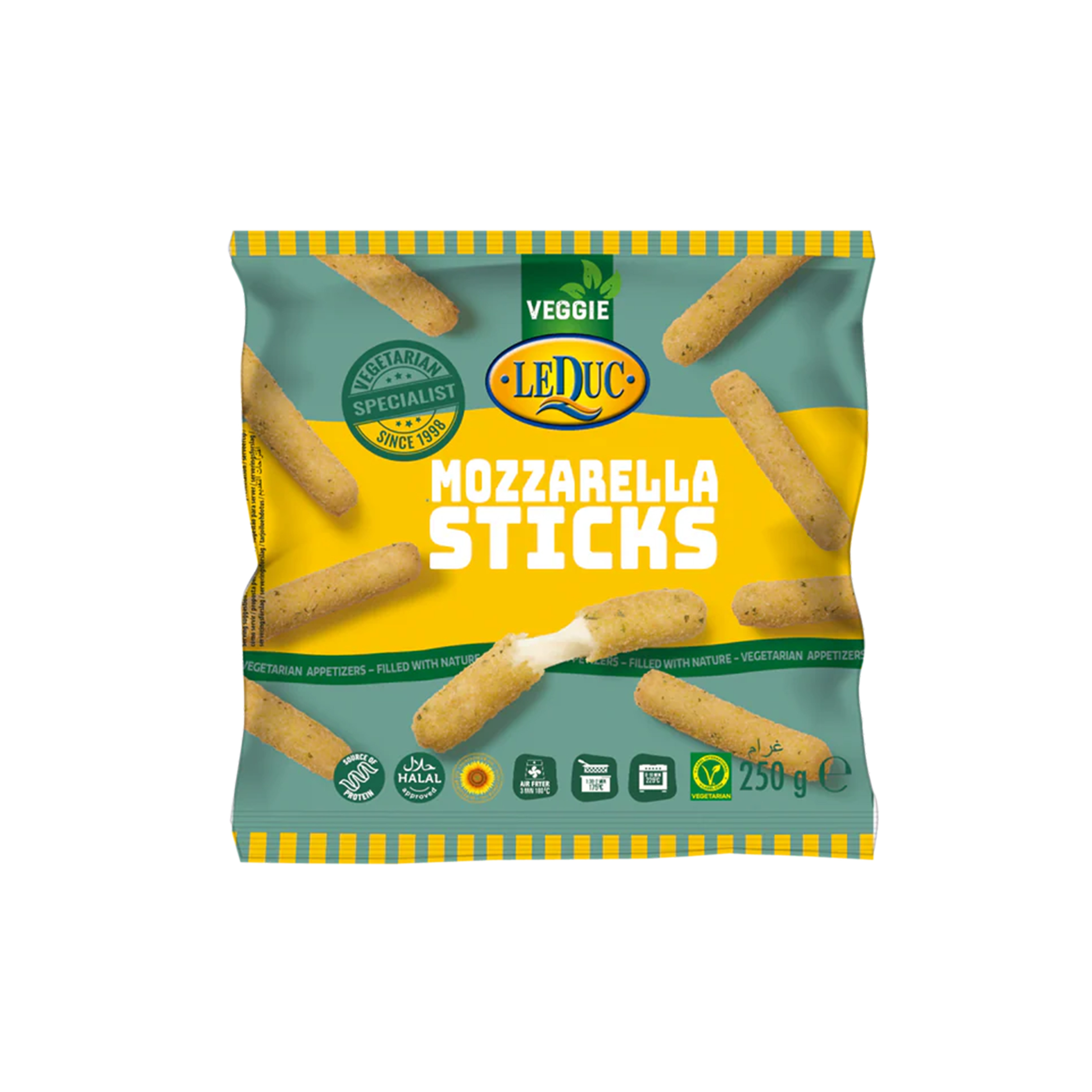 荷蘭LeDuc香脆馬蘇里拉芝士條250g