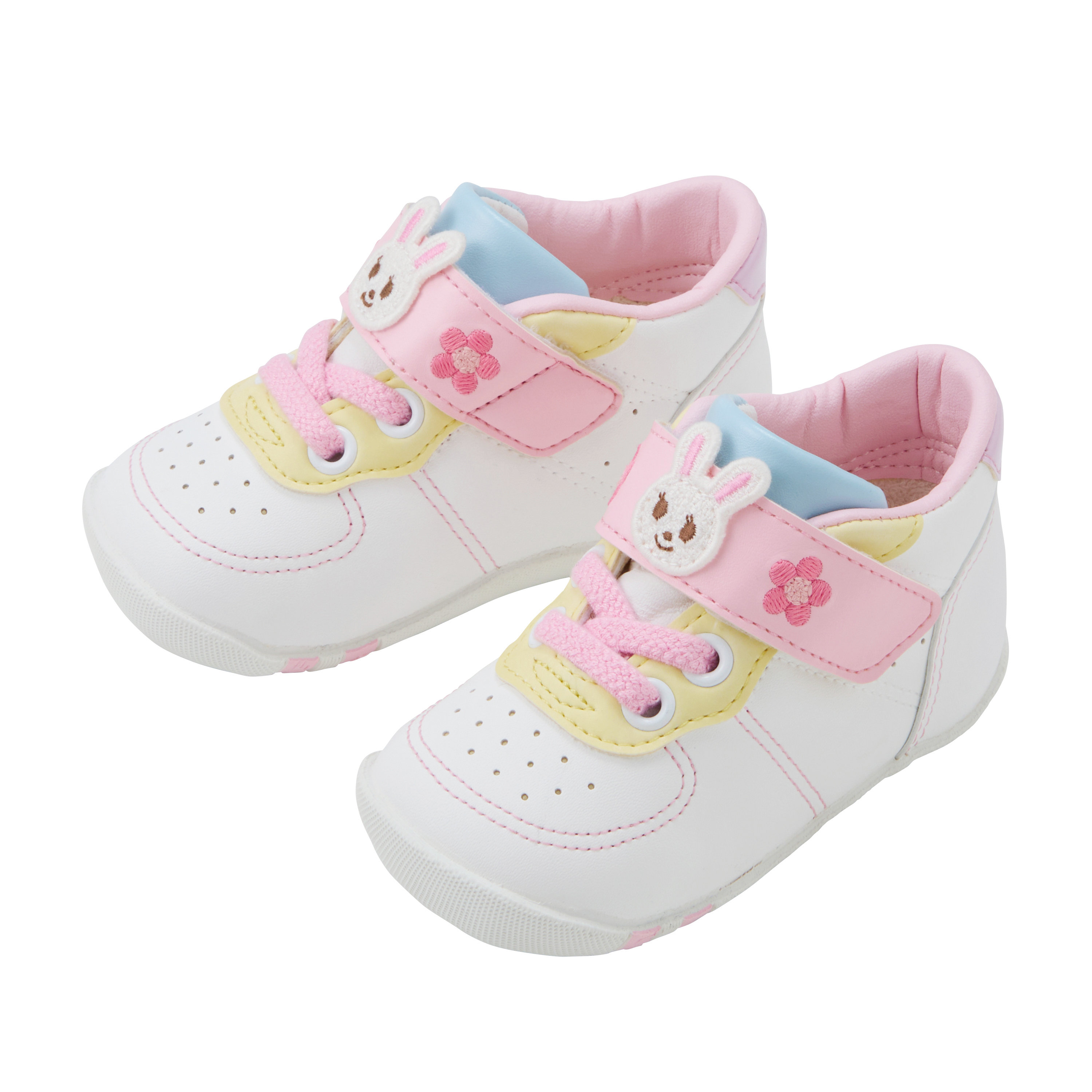 MH 小兔皮面第一階段學步鞋