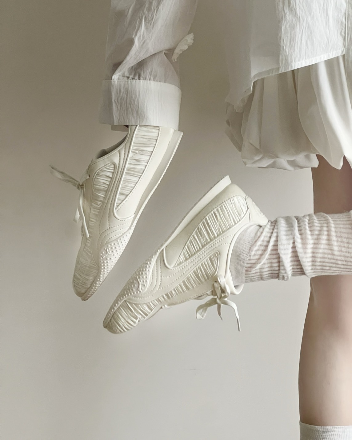 <國外限定> Puma Bella V2 Lustrous 月光白