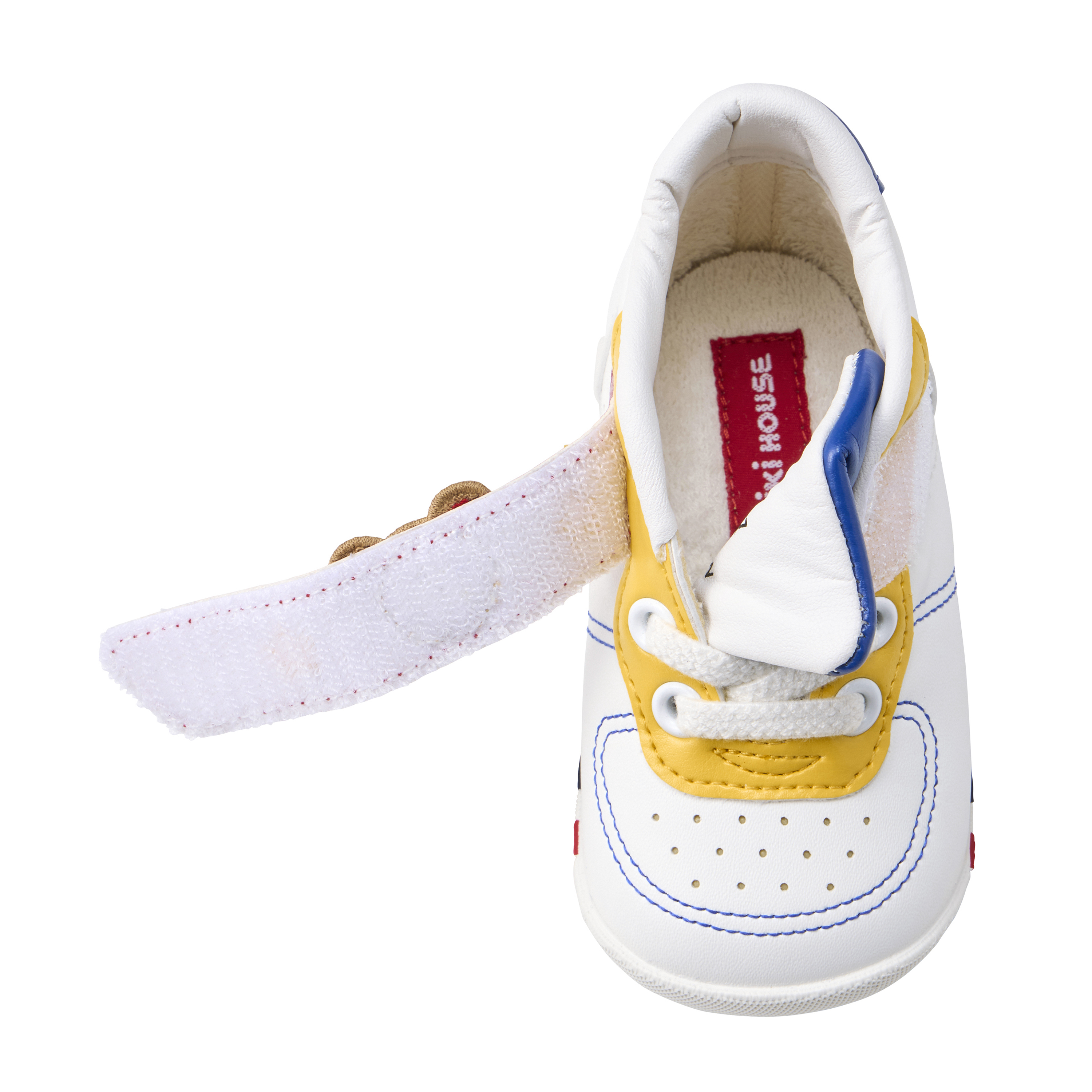 MH 小熊皮面第一階段學步鞋