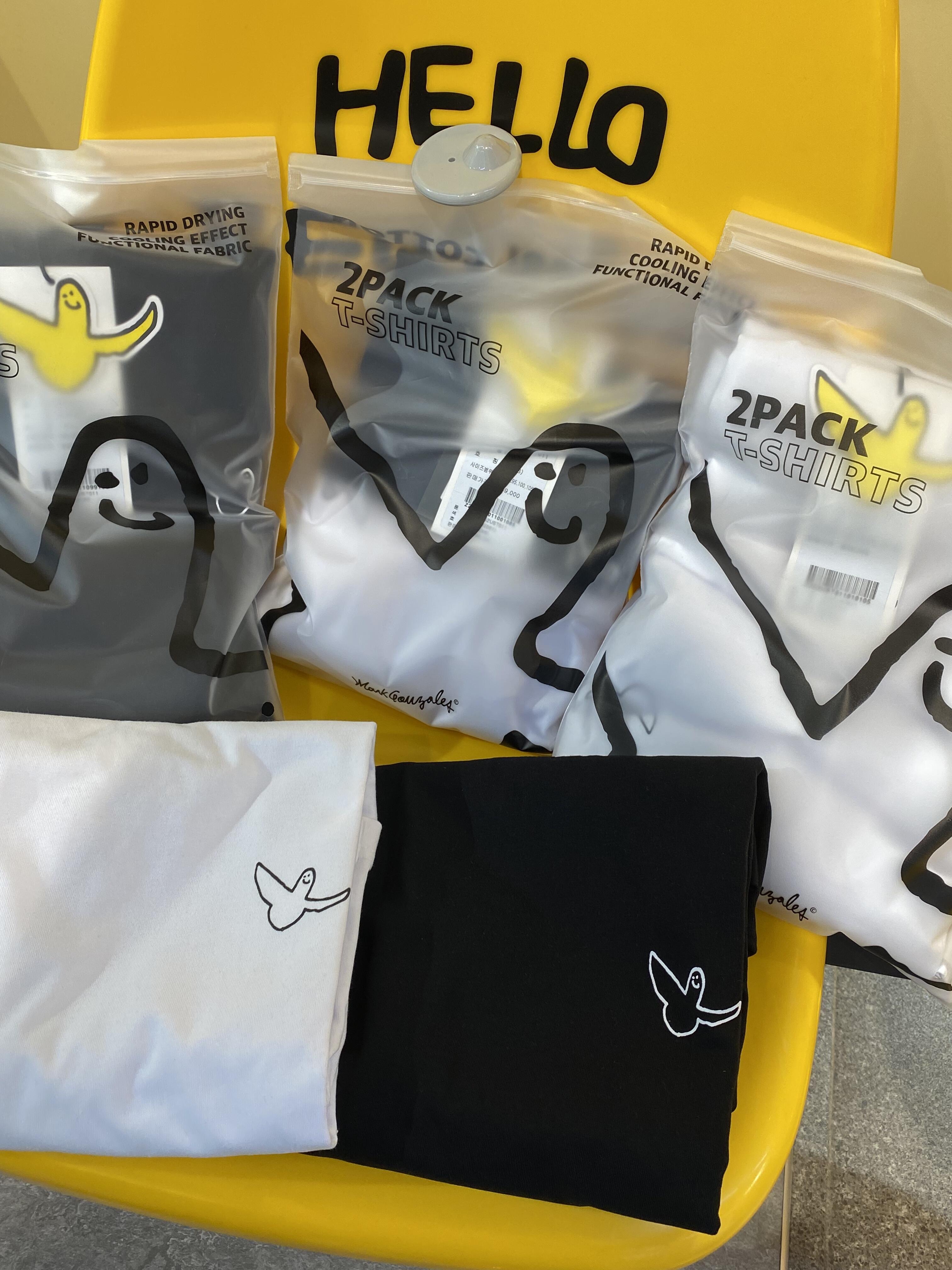 現貨 Mark Gonzales 小飛人 經典 Angel 小天使 涼感Tee 單件 / 兩件組