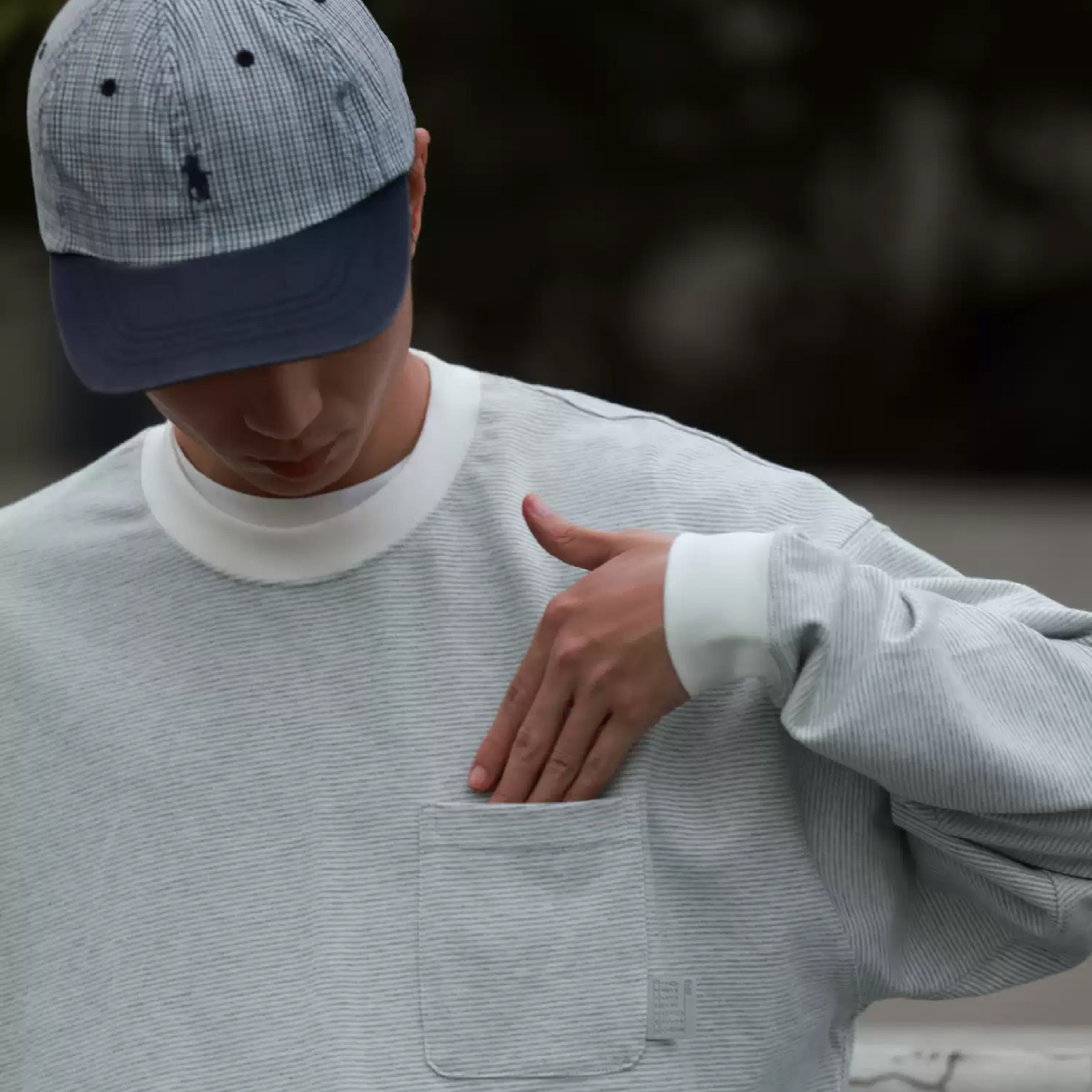 PIN SKTBS Stripes LS Tee 細條紋長袖Tee [P-J07]