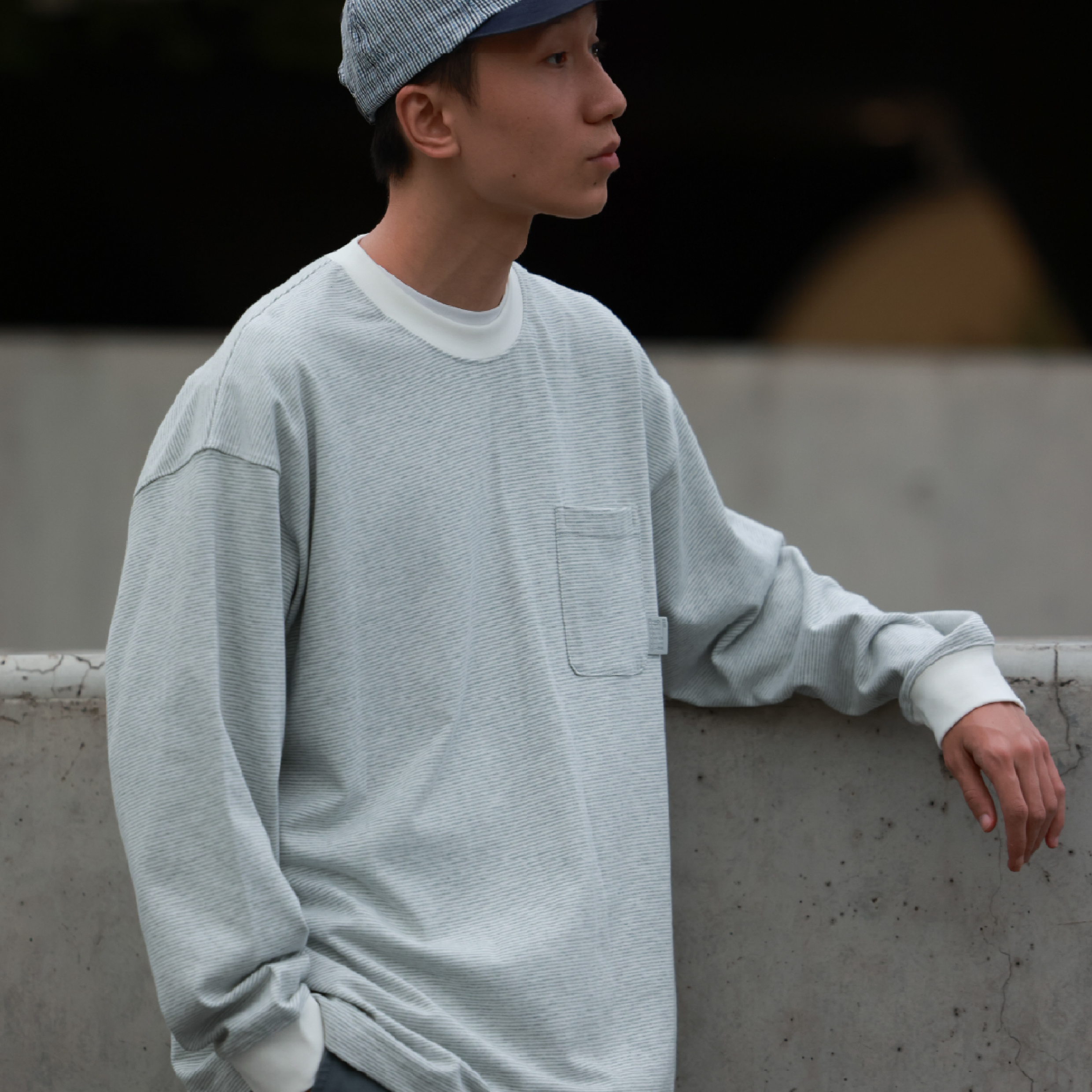 PIN SKTBS Stripes LS Tee 細條紋長袖Tee [P-J07]