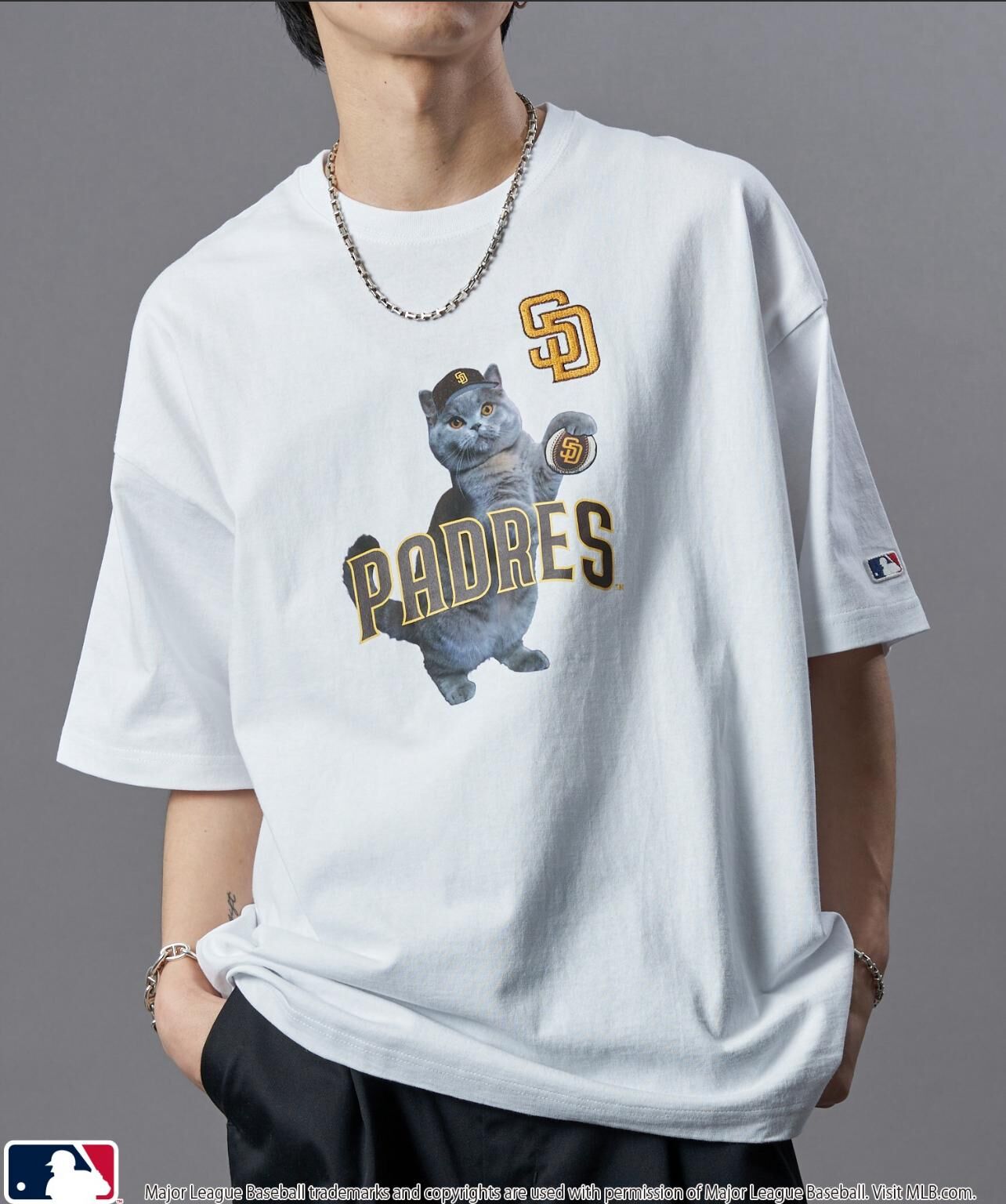 【預購】JN082711 MLB 男女同款動物印花短袖上衣