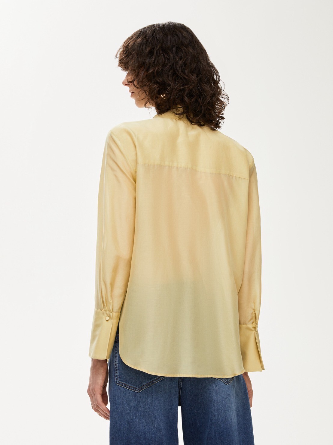 iBlues 氣質微A字袖口襯衫