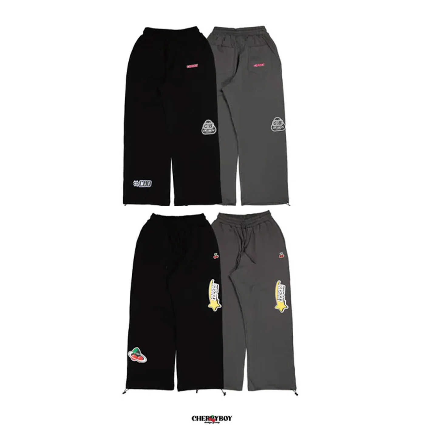 CHERRYBOY PLANET COTTON PANTS【CB24030】