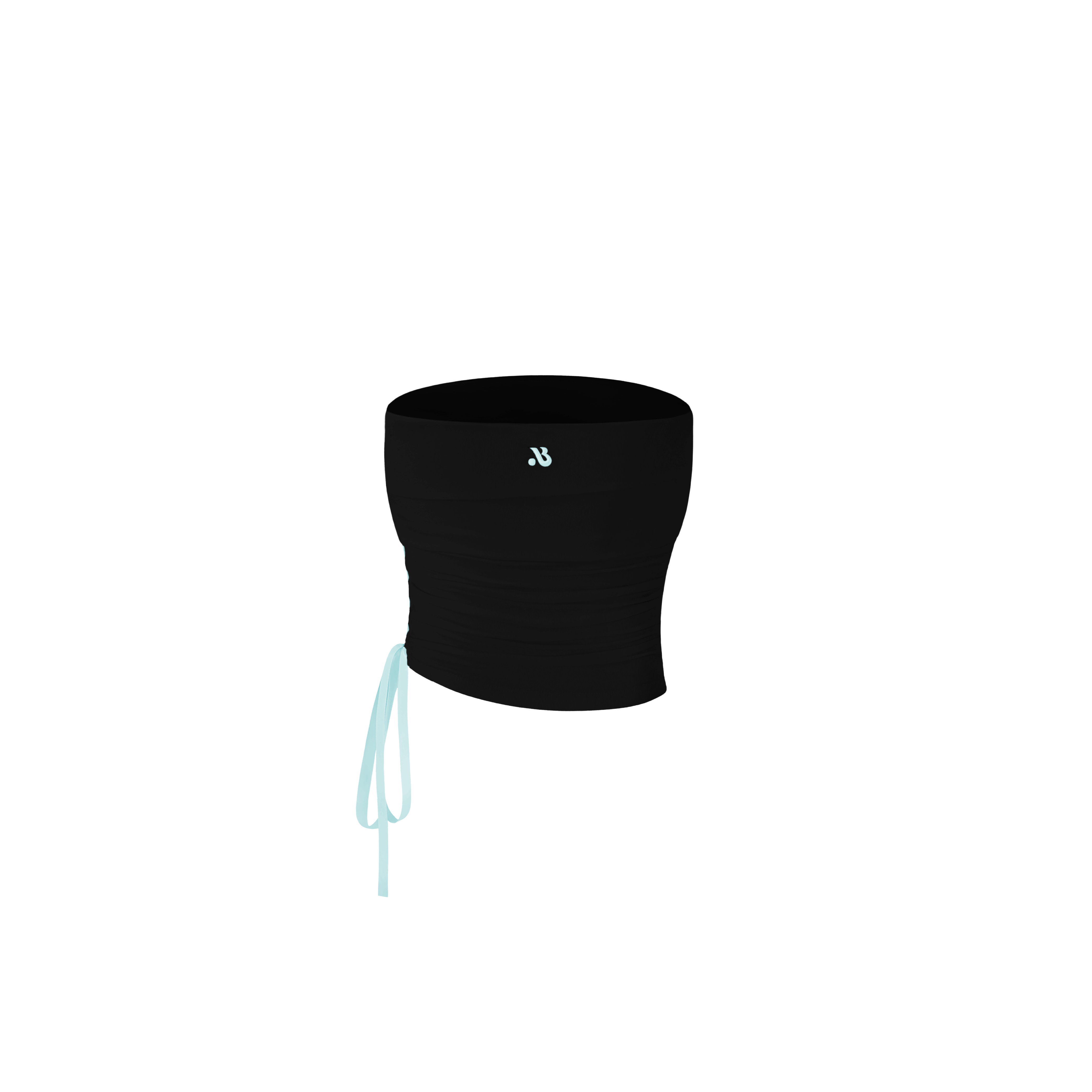 平口綁帶 BRA TOP - 黑