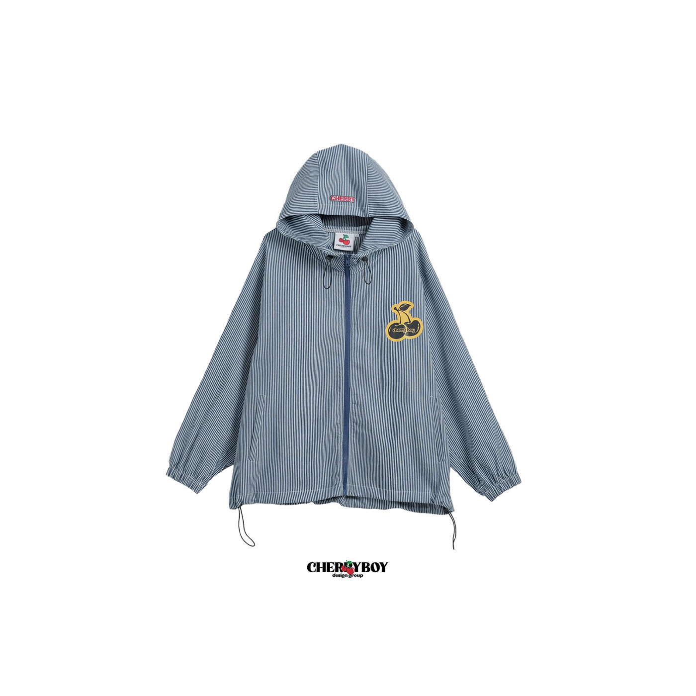 CHERRYBOY STRIPE ZIP JACKET【CB24033】